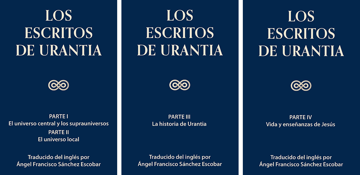 LOS ESCRITOS DE URANTIA - VOLUMEN 1-2-3